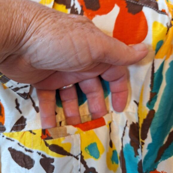 Southern Lady Womens Button Up Jacket Size L Office Career Long Sleeve Silky - Picture 6 of 12